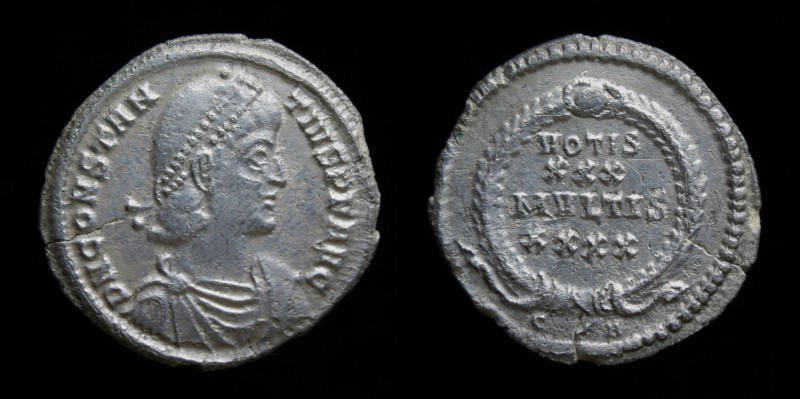 Constantius II (337-361), AR Siliqua, issued 351-355. Constantinople, 3.09g, 21m...
