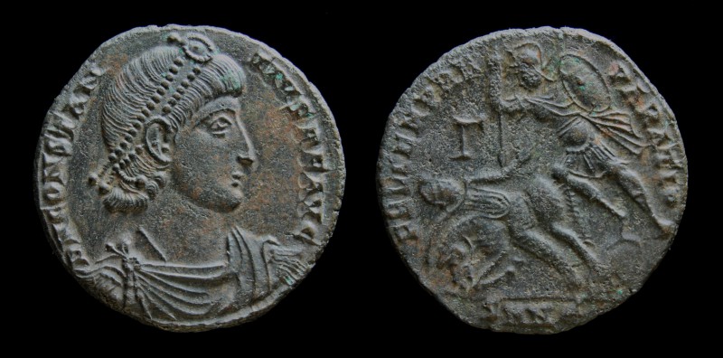Constantius II (337-361), AE Centenionalis, issued 351-355. Nicomedia, 4.99g, 23...