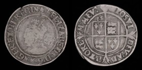 ENGLAND: Elizabeth I (1558-1603), AR Sixpence, Third and Fourth issue, dated 1569. Tower (London) mint (coronet), 2.63 g, 26mm.
Obv: Crowned bust lef...