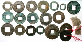 Deluxe Ancient & Medieval Chinese lot, Western Han (200 BCE) to Southern Tang (975 CE) (21 pieces, value CAD 200+)
Pick up a copy of Hartill’s “Chines...
