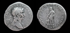 Trajan (98-117), Denarius issued 103-111. Rome, 2.62g, 19mm. 
Obv: IMP TRAIANO AVG GER DAC P M TR P, laureate, draped bust right. 
Rev: COS V P P S P ...