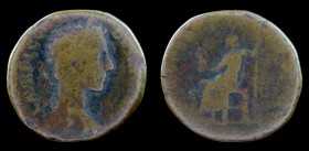 Commodus (177-192) AE Sestertius. Rome, 22.04g, 31.5mm.
Obv: L AVREL COMMODVS AVG TR P V; Bust of Commodus, laureate, cuirassed, right.
Rev: IOVI VICT...