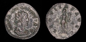 Carinus (283-285), AE Antoninianus. Lugdunum, 3.71g, 22mm. Partially silvered.
Obv: IMP C M AVR CARINVS AVG, radiate, draped and cuirassed bust right....