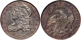 1830/29 Capped Bust Dime. JR-4. Rarity-2. AU-58 PL (ANACS). OH.

PCGS# 4519. NGC ID: 237A.