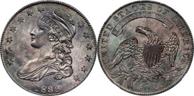 1836 Capped Bust Half Dollar. Lettered Edge. O-123. Rarity-4. Die State 123.1. MS-62 (NGC).

PCGS# 6169. NGC ID: 24G2.

Ex Heritage's Long Beach S...