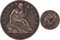 1853 Liberty Seated Half Dollar. Arrows and Rays. WB-101. EF-40 (PCGS).

PCGS# 6275. NGC ID: 24JJ.