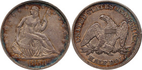 1858 Liberty Seated Half Dollar. WB-34. Rarity-5. Type I Reverse. EF-40 (PCGS).

PCGS# 6293. NGC ID: 24HV.