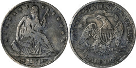 1874-CC Liberty Seated Half Dollar. Arrows. WB-3. Rarity-4. Fine Details--Damage (PCGS).

PCGS# 6347. NGC ID: 24LB.