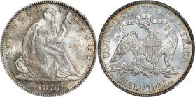 1876 Liberty Seated Half Dollar. WB-102. Type II Reverse. MS-65 (NGC).

PCGS# 6352. NGC ID: 24KG.