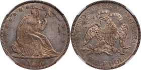 1876 Liberty Seated Half Dollar. WB-101. Type I Reverse. MS-63 (NGC).

PCGS# 6352. NGC ID: 24KG.