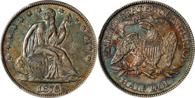 1876 Liberty Seated Half Dollar. WB-101. Type I Reverse. EF-45 (PCGS).

PCGS# 6352. NGC ID: 24KG.