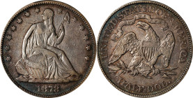 1878 Liberty Seated Half Dollar. WB-101. VF-25 (PCGS).

PCGS# 6358. NGC ID: 24KN.
