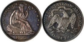 1882 Liberty Seated Half Dollar. Proof-61 (PCGS).

PCGS# 6443. NGC ID: 27UH.