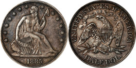1885 Liberty Seated Half Dollar. WB-101. EF-40 (PCGS).

PCGS# 6367. NGC ID: 24KY.