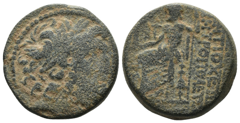 Syria. (41-16BC). autonomous Æ Tetrachalkon. Antioch. Weight 7.95 gr - Diameter ...