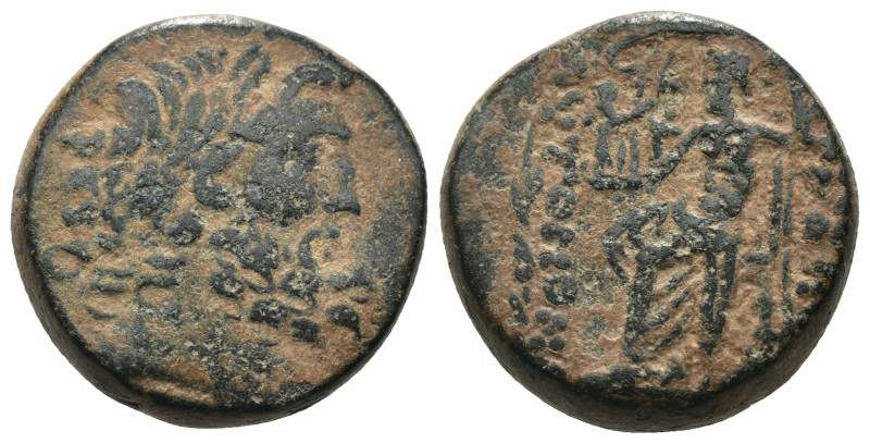 Syria. (41-16BC). autonomous Æ Tetrachalkon. Antioch. Weight 9.10 gr - Diameter ...