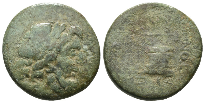 under Nero to Vespasian. (54-79AD). Pseudo-autonomous Bronze. Antioch. Weight 6....