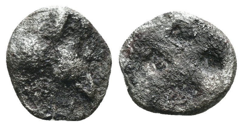 uncertain AR Obol. Weight 0.48 gr - Diameter 10 mm