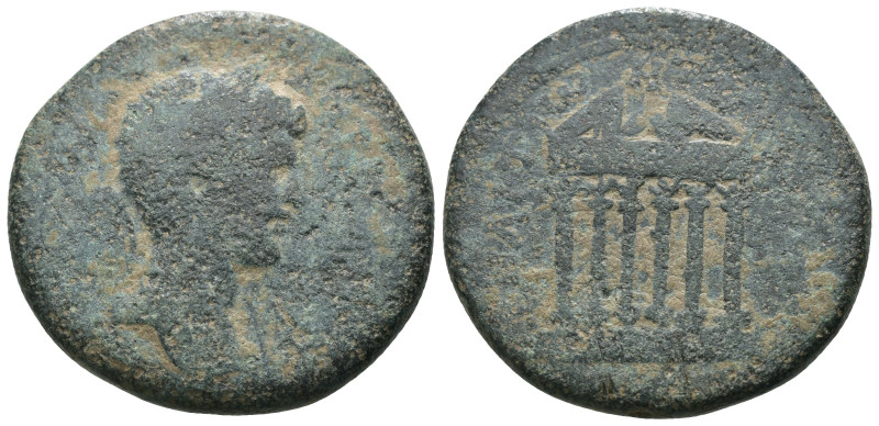 Caracalla. (198-217 AD) Æ Bronze. provincial mint. Weight 13.27 gr - Diameter 28...