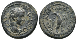 Severus Alexander. (222-235 AD) Bronze Æ. Philomelion. Obv: cuirassed bust of Severus Alexander right. Rev: eagle spreading wings. Weight 3.83 gr - Di...