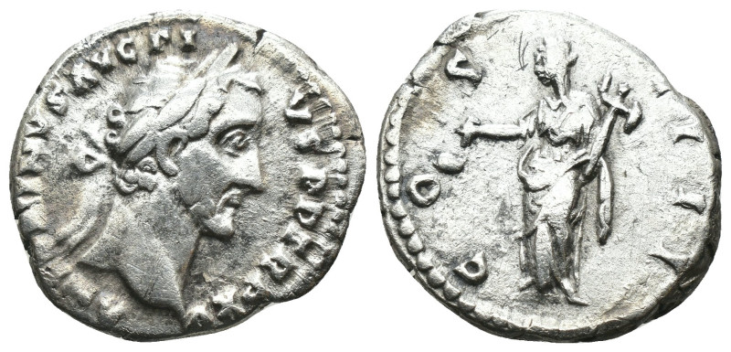 Antoninus Pius. (152-153 AD) AR Denar. Rome. Obv: ANTONINVS AVG PIVS P P TR P XV...