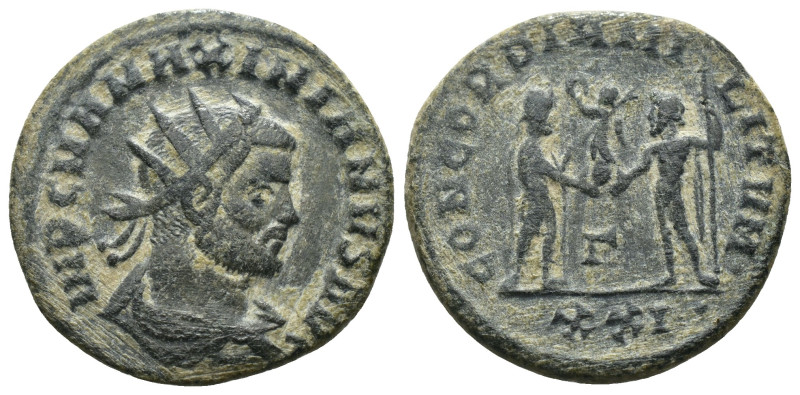 Maximianus. (286-305 AD). Æ Antoninian. Antioch. Obv: IMP C M A MAXIMIANVS P F A...