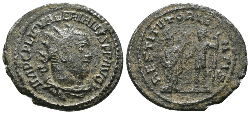 Valerian I. (253-260 AD). BI Antoninian. Antioch. Obv: IMP C P LIC VALERIANVS AV...