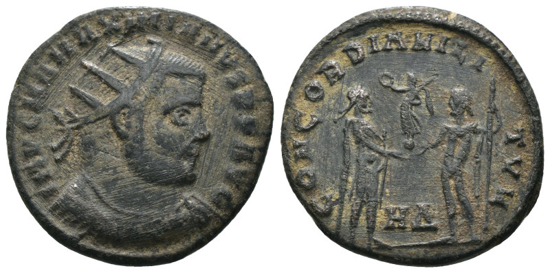 Maximianus. (286-305 AD). Æ Antoninian. Antioch. Obv: IMP C M A MAXIMIANVS P F A...