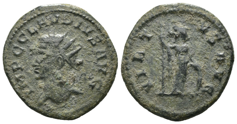 Claudius II. Gothicus. (268-269 AD). Æ Antoninianus. Antioch. Obv: IMP C CLAVDIV...