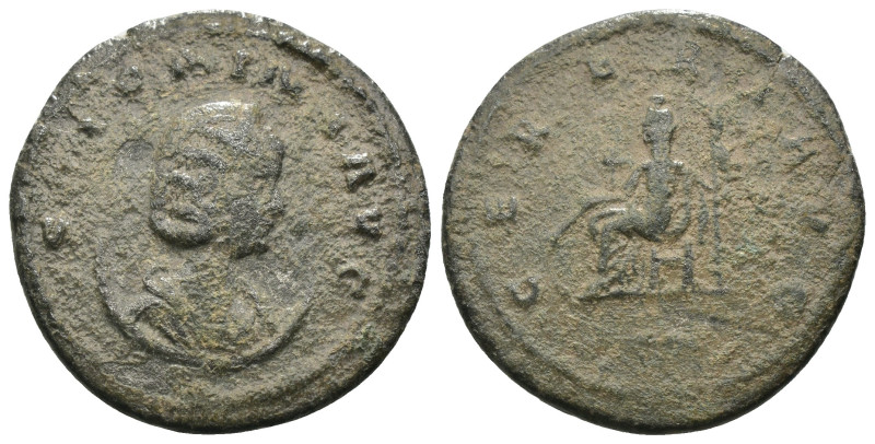 Salonia. (265 AD) Æ Antoninian. Antioch. Obv: SALONIA AVG. draped bust of Saloni...