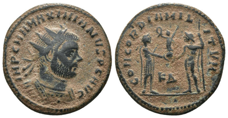 Maximianus. (286-305 AD). Æ Antoninian. Antioch. Obv: IMP C M A MAXIMIANVS P F A...