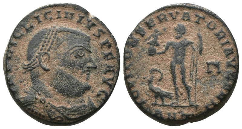 Licinius I. (321-323 AD). Follis. Antioch. Obv: IMP C VAL LICIN LICINIVS P F AVG...