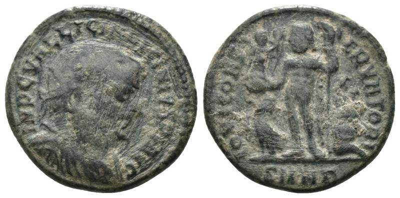 Licinius I. (321-323 AD). Follis. Antioch. Obv: IMP C VAL LICIN LICINIVS P F AVG...