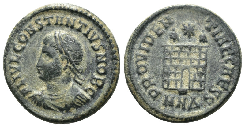 Constantinus I. (307-337 AD). Follis. Nicomedia. Obv: FL IVL CONSTANTINVS AVG. l...