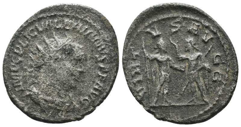 Valerian I. (253-254 AD) BI Antoninianus. Antioch. Obv: IMP CP LIC VALERIANVS PF...