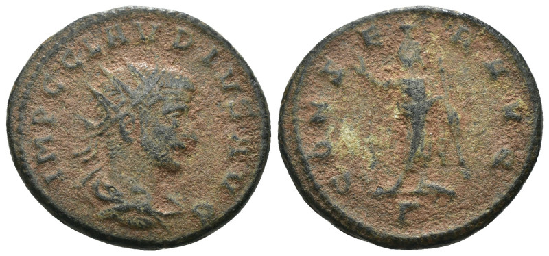 Claudius II. Gothicus. (268-269 AD). BI Antoninianus. Antioch. Obv: IMP C CLAVDI...