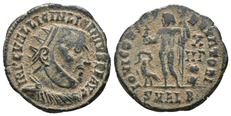 Licinius I. (321-323 AD). Follis. Alexandria. Obv: IMP C VAL LICIN LICINIVS P F ...