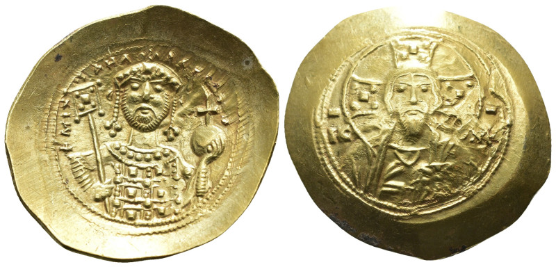 Michael VII. Ducas. (1071-1078 AD) AV Histamenon Nomisma. Constantinople. Obv: c...