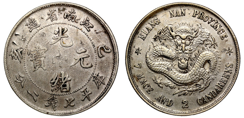 China, Kiangnan Province, Guangxu (1875-1908), silver Yuan or Dollar, Year 36 (1...