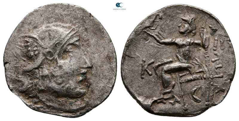 Eastern Europe. Imitations of Alexander III of Macedon 300 BC. 
Drachm AR

20...