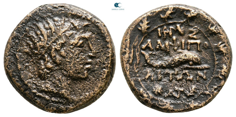 Macedon. Amphipolis circa 187-31 BC. 
Bronze Æ

18 mm, 5,39 g



Nearly V...