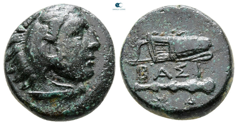 Kings of Macedon. Uncertain mint. Alexander III "the Great" 336-323 BC. 
Bronze...