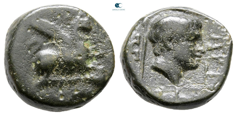 Thrace. Abdera circa 311-280 BC. 
Bronze Æ

14 mm, 3,63 g



Good Fine