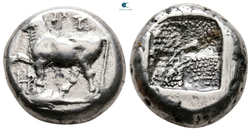 Thrace. Byzantion circa 387-340 BC. 
Tetradrachm AR

22 mm, 15,03 g



Ve...