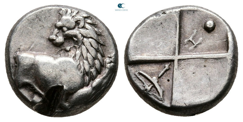 The Thracian Chersonese. Chersonesos circa 386-338 BC. 
Hemidrachm AR

12 mm,...