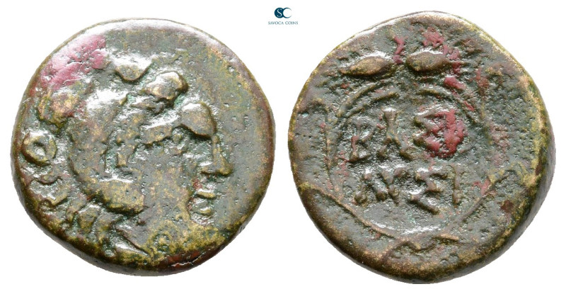 Kings of Thrace. Uncertain mint. Macedonian. Lysimachos 305-281 BC. 
Bronze Æ
...