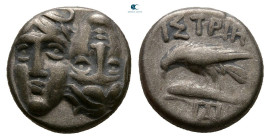 Moesia. Istrus circa 340-313 BC. Trihemiobol AR