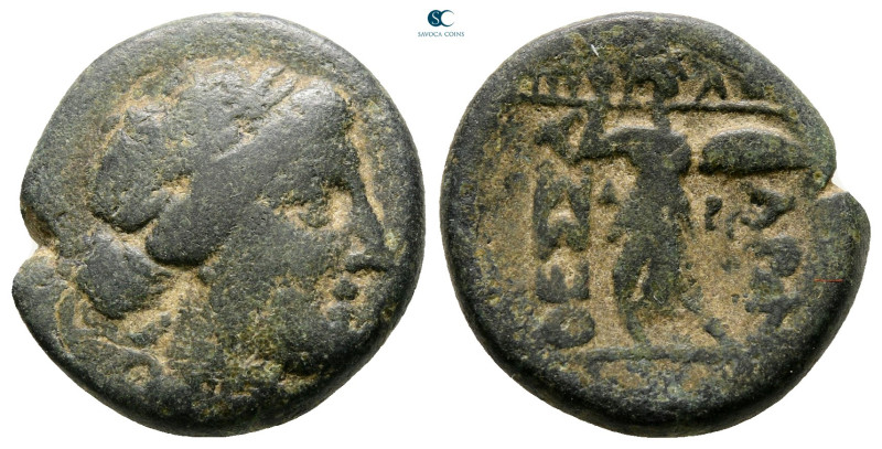 Thessaly. Thessalian League circa 150-50 BC. 
Bronze Æ

21 mm, 7,45 g



...