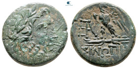 Paphlagonia. Sinope. Time of Mithradates VI Eupator circa 120-63 BC. Bronze Æ