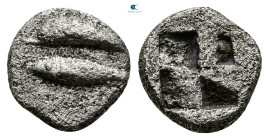 Mysia. Kyzikos circa 550-500 BC. Obol AR